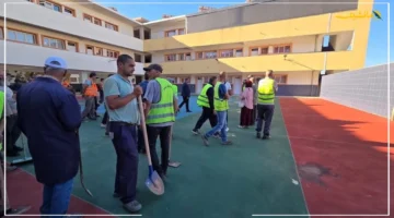 بشرى لأولياء الأمور.. انطلاق حملة شاملة لتنظيف المدارس في العاصمة استعداداً للدخول المدرسي الجديد 1